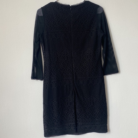Ellison Black Lace Dress Size Small - Picture 5 of 6
